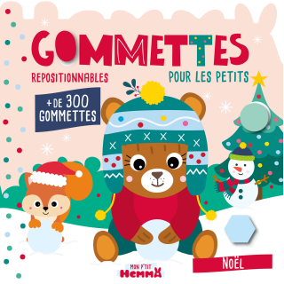 Livre de Gommettes pour les petits Noël - Hemma - Rougier et Plé