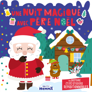 Album avec stickers Une nuit magique avec Père Noël - Hemma - Rougier et Plé