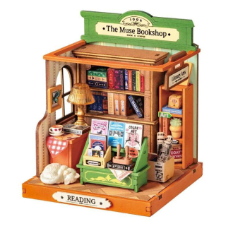 Maison miniature DIY The Muse Bookshop - Rolife - Rougier et Plé