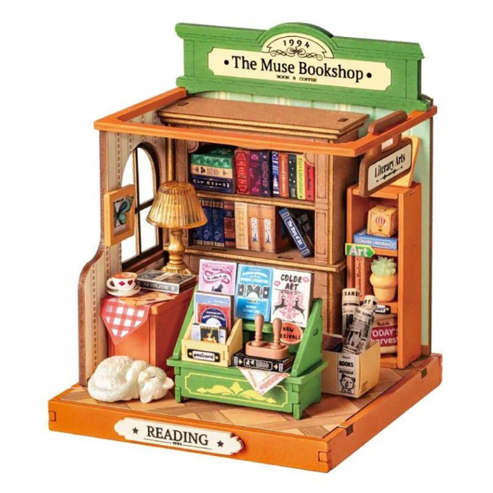 Maison miniature DIY The Muse Bookshop - Rolife - Rougier et Plé