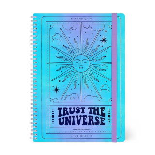 Carnet de Notes à spirale 21 x 29 cm Ligné Tarot - Legami - Rougier et Plé