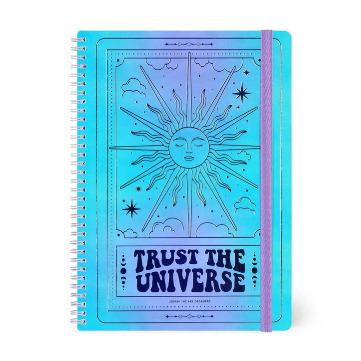 Carnet de Notes à spirale 21 x 29 cm Ligné Tarot - Legami - Rougier et Plé