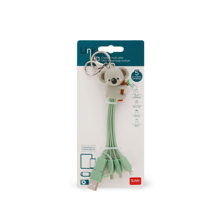 Câble De Recharge Multiple Koala - Legami - Rougier et Plé