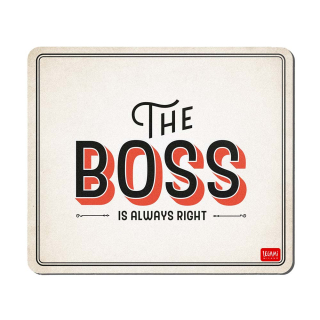 Tapis De Souris 21 x 18 cm The Boss - Legami - Rougier et Plé