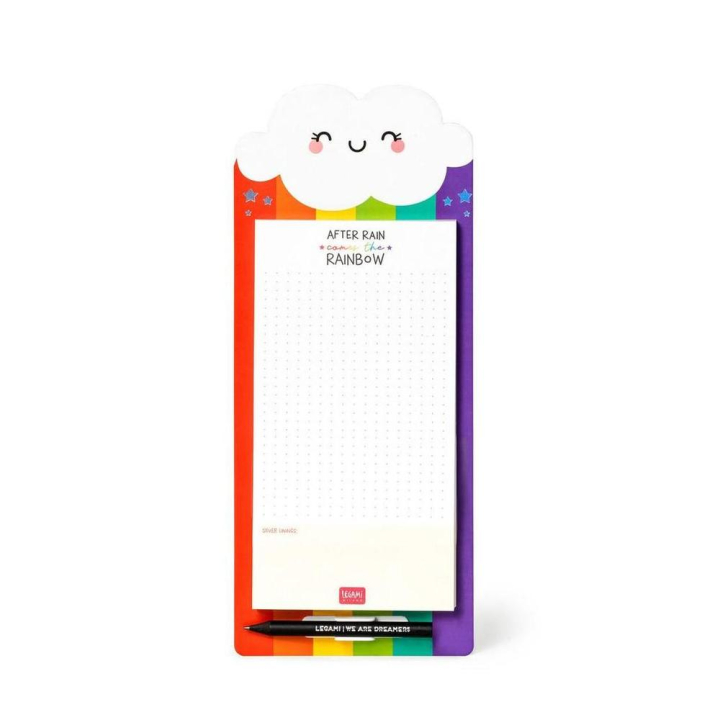Bloc-Notes Magnétique 60 feuilles Rainbow - Legami - Rougier et Plé
