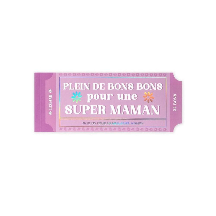 Carnet de 24 Bons Super Maman - Legami - Rougier et Plé