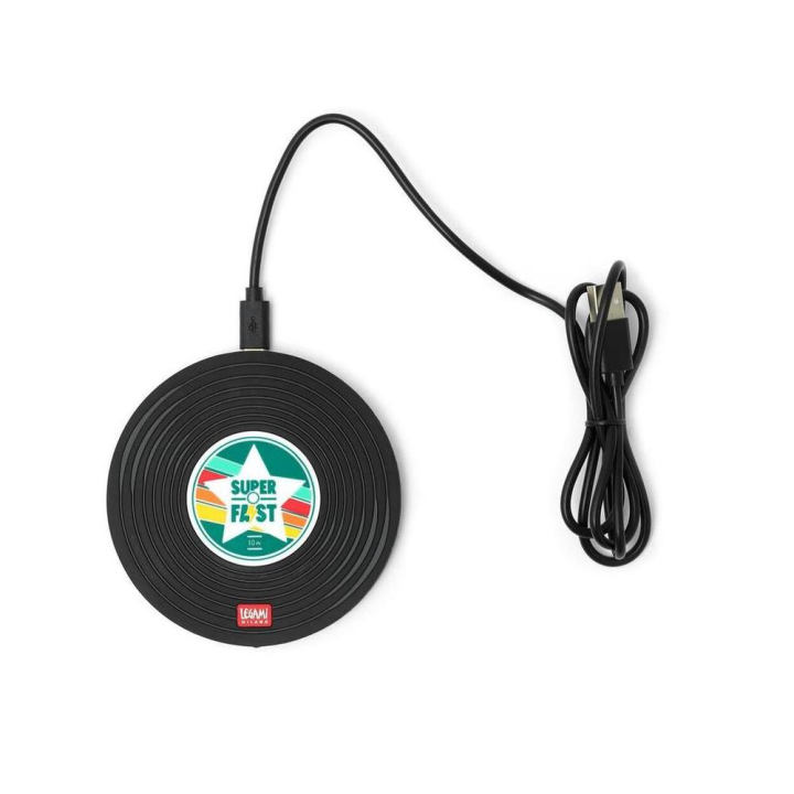 Chargeur sans fil pour smartphone Disque Vinyle - Legami - Rougier et Plé