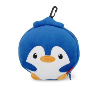Coussin de Voyage avec Masque de Sommeil Pingouin - Legami - Rougier et Plé