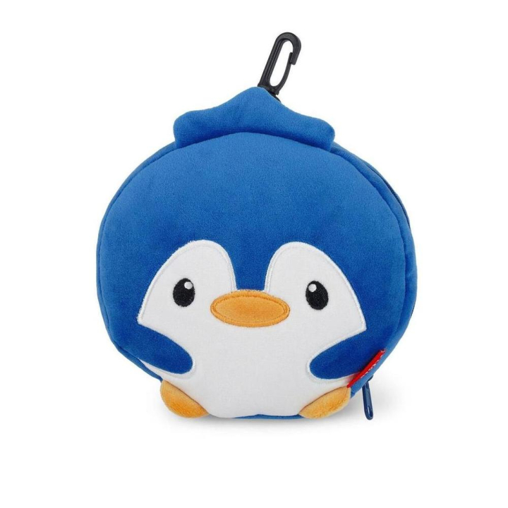 Coussin de Voyage avec Masque de Sommeil Pingouin - Legami - Rougier et Plé