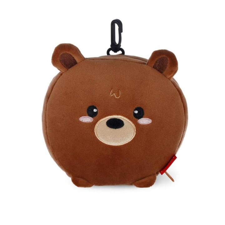 Coussin de Voyage avec Masque de Sommeil Teddy Bear - Legami - Rougier et Plé