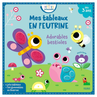 Livre Mes tableaux en feutrine - Fleurus - Rougier et Plé