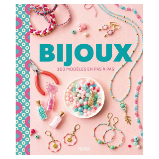 Livre Bijoux - 100 modèles en pas à pas - Fleurus - Rougier et Plé