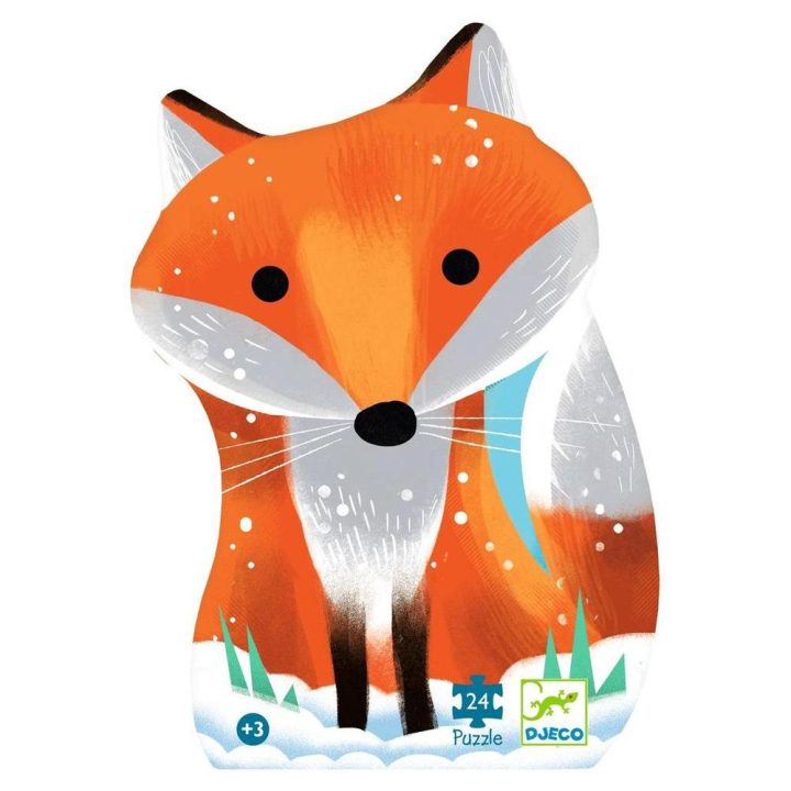 Puzzle Ginger petit renard 24 pièces - Djeco - Rougier et Plé