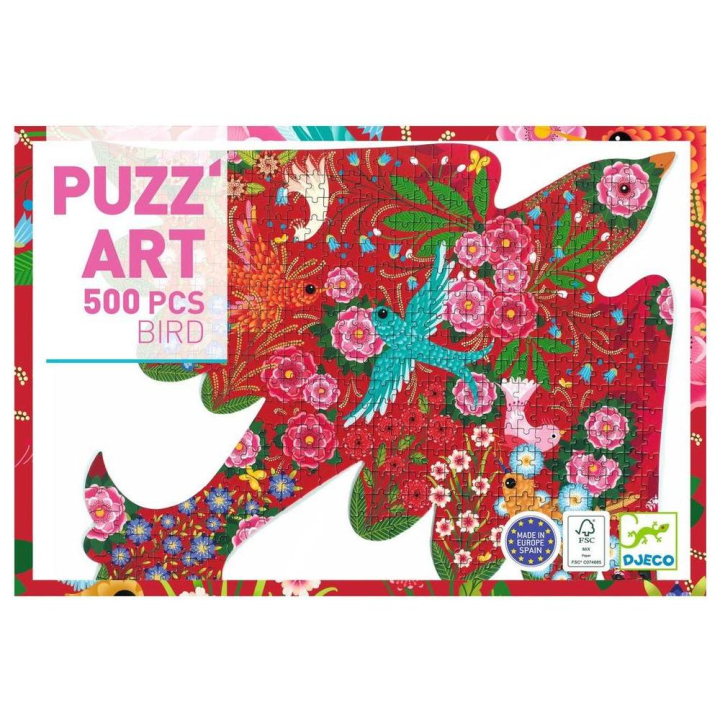 Puzzle Puzz'art Bird 500 pièces - Djeco - Rougier et Plé