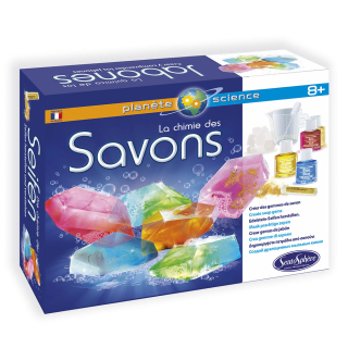 Jeu scientifique La chimie des savons - Sentosphère - Rougier et Plé
