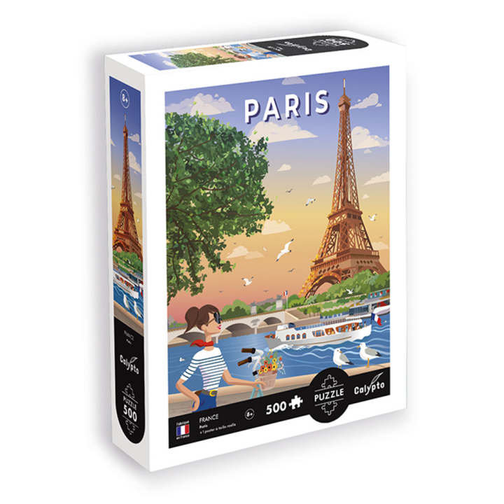 Puzzle 500 pièces Paris - Sentosphère - Rougier et Plé