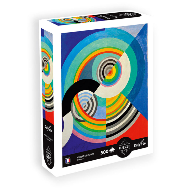 Puzzle 500 pièces Rythme n°3 de Robert Delaunay - Sentosphère - Rougier et Plé