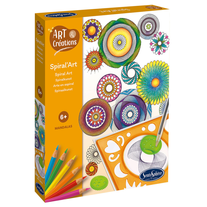 Coffret Art & Créations Spiral'Art - Sentosphère - Rougier et Plé