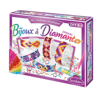 Coffret My fashion boutique Bijoux à diamanter - Sentosphère - Rougier et Plé