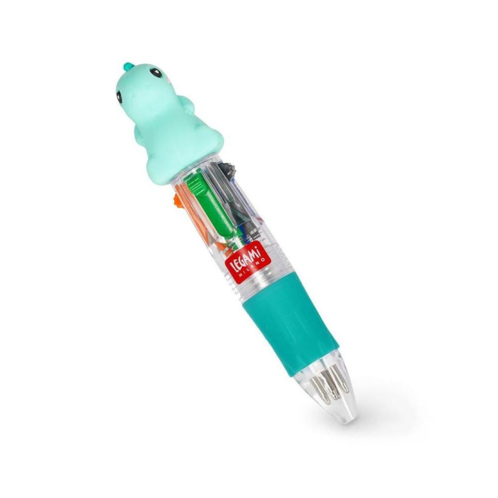 Mini Stylo à bille 4 couleurs Dino - Legami - Rougier et Plé