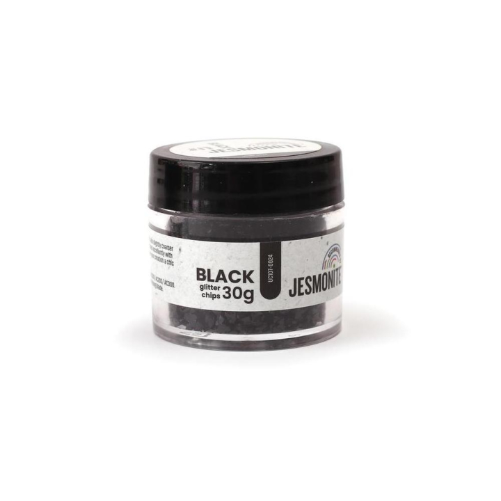 Paillettes de verre 30 g Noir - Jesmonite - Rougier et Plé