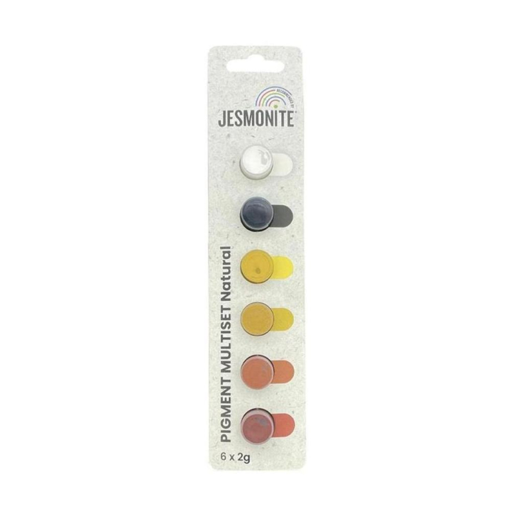 Pigments Naturels 6 x 2 g - Jesmonite - Rougier et Plé