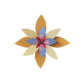 Décoration murale 3D Apricot Sorbet - Studio ROOF - Rougier et Plé