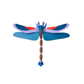 Décoration murale 3D Blue Dragonfly - Studio ROOF - Rougier et Plé