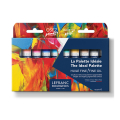 Peinture à l'huile fine LB 10 x 20 ml - Lefranc Bourgeois - Rougier et Plé