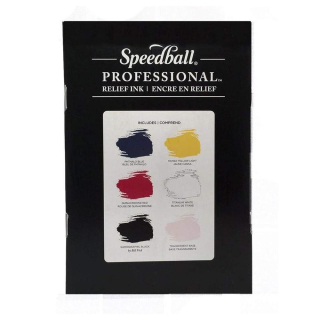 Encre Relief Pro 236 ml Set de 6 - Speedball - Rougier et Plé