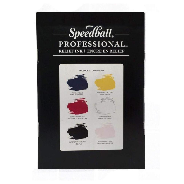 Encre Relief Pro 236 ml Set de 6 - Speedball - Rougier et Plé