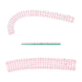 Règles courbées & Mini règle 3 pcs - Clover - Rougier et Plé
