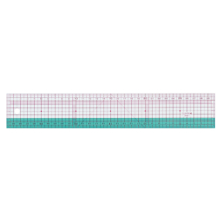 Règle de couture japonaise 30 cm - Clover - Rougier et Plé
