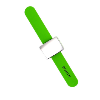 Bracelet à porte épingles magnétique Vert - Bohin - Rougier et Plé