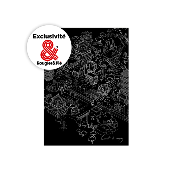 Carnet de croquis Tutodraw 14.8 x 21 cm 120 pages - Rougier&Plé - Rougier et Plé