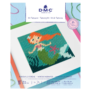 Kit de broderie Marina la sirène - DMC - Rougier et Plé