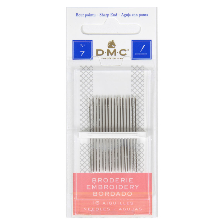 Boîte d'aiguilles de broderie 16 pcs - DMC - Rougier et Plé