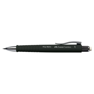 Porte-mine Poly Matic 0,7 mm - corps noir - Faber-Castell - Rougier et Plé