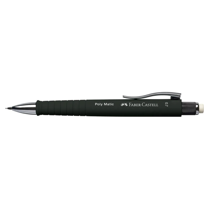 Porte-mine Poly Matic 0,7 mm - corps noir - Faber-Castell - Rougier et Plé