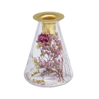 Bougeoir Vase à fleurs séchées ø 2 cm - Rayher - Rougier et Plé