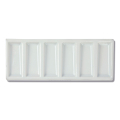 Palette en porcelaine 7,8 x 19,5 cm 6 alvéoles - Sennelier - Rougier et Plé