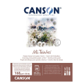 Bloc de papier Mi-Teintes 160 g/m² Blanc - Canson - Rougier et Plé