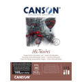 Bloc de papier Mi-Teintes 160 g/m² Noir - Canson - Rougier et Plé