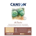 Bloc de papier Mi-Teintes 160 g/m² Nuances de brun - Canson - Rougier et Plé