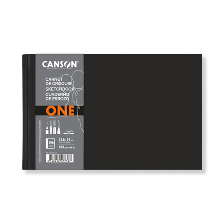 Carnet de croquis ONE Cousu 21,6 x 14 cm - Canson - Rougier et Plé