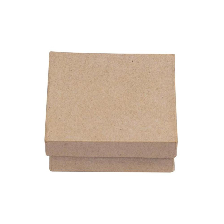 Boîte carrée 10 x 10 x 3,5 cm - Décopatch - Rougier et Plé