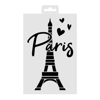 Pochoir Tour Eiffel 13 x 20 cm - Aladine - Rougier et Plé