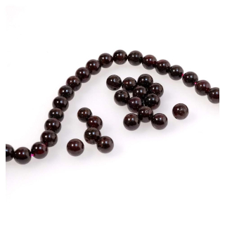 Perles en Pierre naturelle Rondes ø 6 mm 10 pcs - Perles Corner - Rougier et Plé