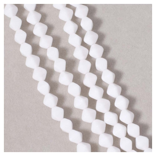 Perles de Bohème Bicônes Toupies 6 mm sur Fil 12 cm - Perles Corner - Rougier et Plé