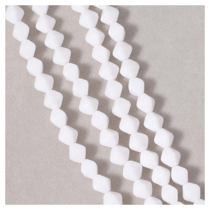 Perles de Bohème Bicônes Toupies 6 mm sur Fil 12 cm - Perles Corner - Rougier et Plé